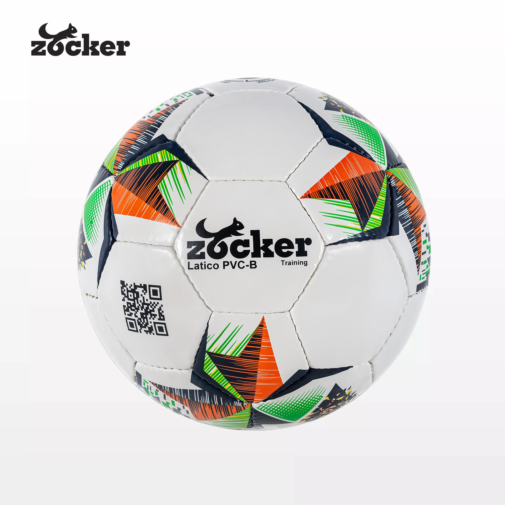 Cận cảnh quả bóng chính thức Zocker Latico với chất liệu vỏ PVC