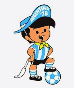 Cậu bé Gauchito, linh vật World Cup 1978 tại Argentina, với trang phục gaucho truyền thống.