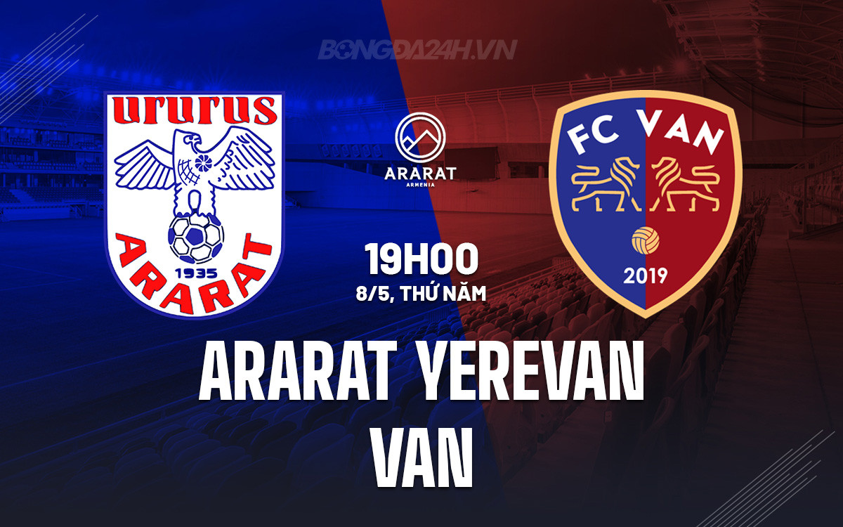 Cầu thủ câu lạc bộ bóng đá Ararat Yerevan trong trận đấu VĐQG Armenia