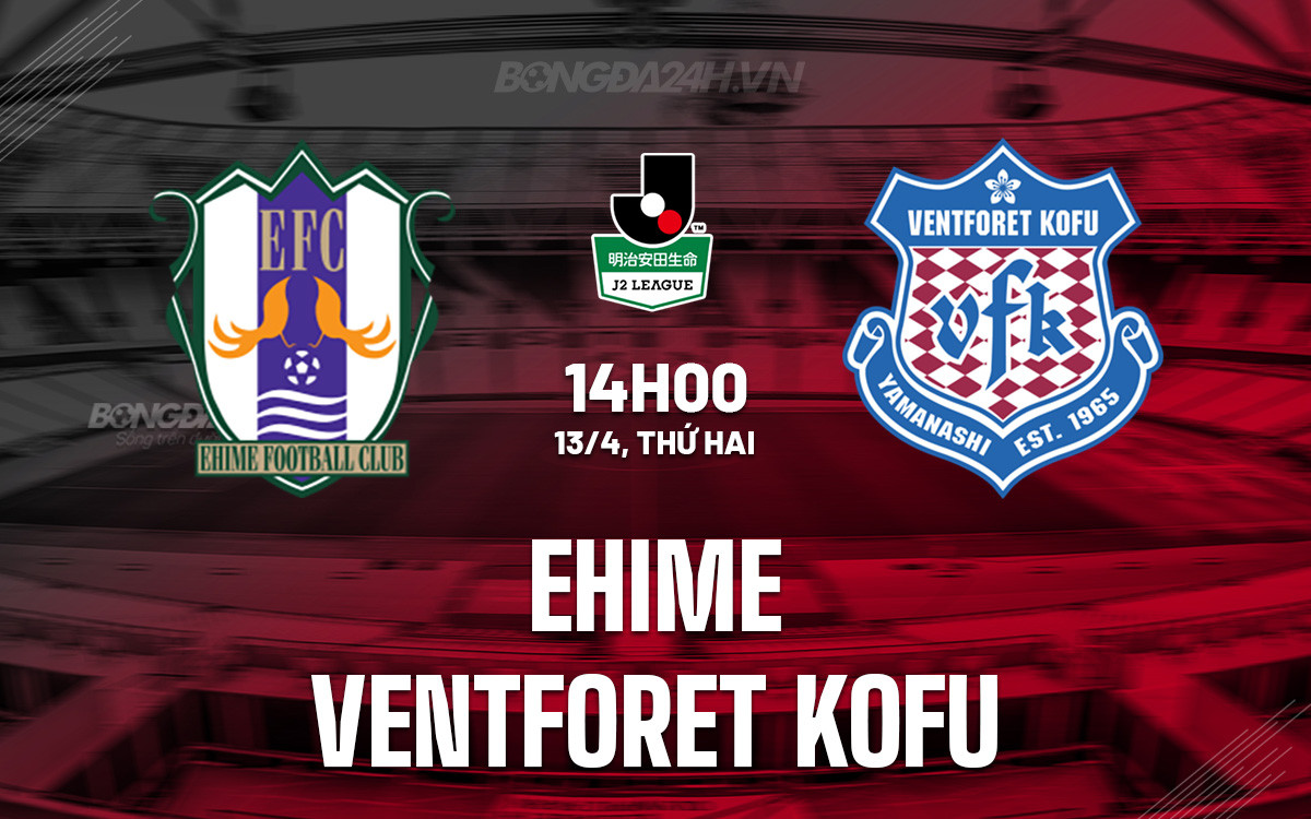 Cầu thủ câu lạc bộ bóng đá Ehime đối đầu Ventforet Kofu tại J2-League