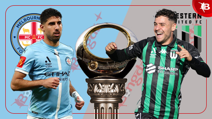Cầu thủ Melbourne City ăn mừng bàn thắng trong trận đấu A-League