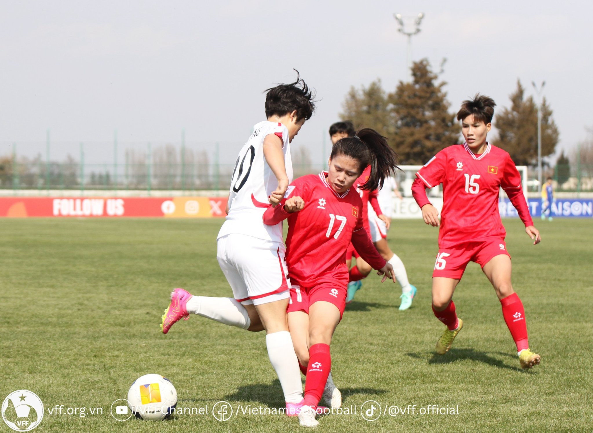 Cầu thủ U20 CHDCND Triều Tiên ăn mừng bàn thắng vào lưới U20 Việt Nam tại giải bóng đá U20 châu Á