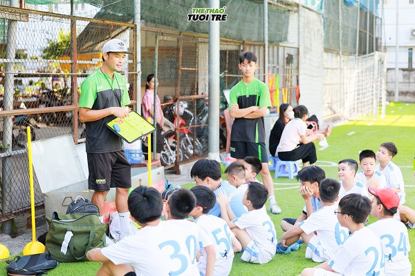 Chiến thuật bóng đá trong giáo án dạy bóng đá trẻ em