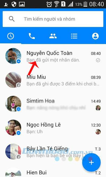 Chọn bạn để cùng tham gia trò chơi bóng đá