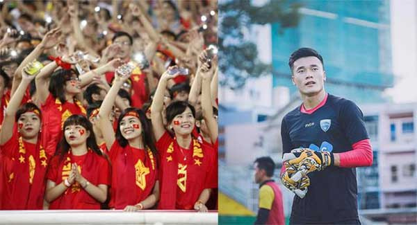 Cô gái trẻ dùng điện thoại để tìm kiếm stt thả thính về bóng đá cho người mình thích