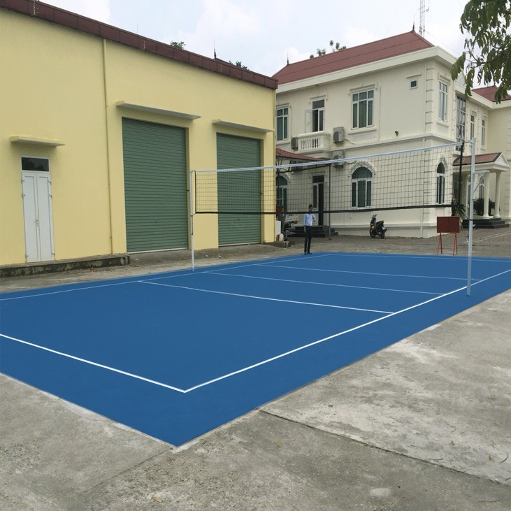 Cột lưới và ăng-ten sân bóng chuyền nữ
