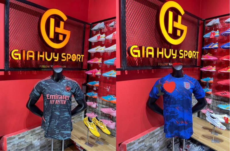 Cửa hàng Gia Huy Sport, điểm đến mua sắm áo bóng đá Hải Dương