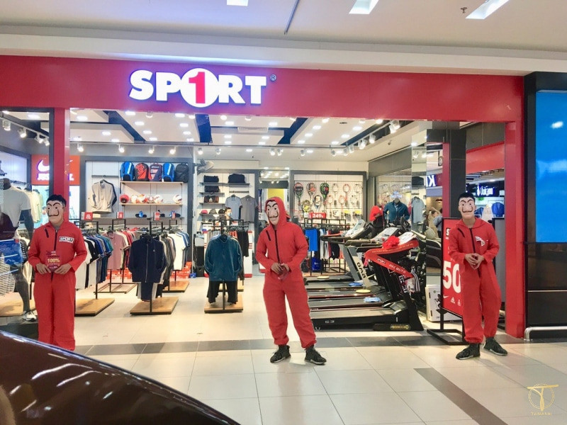 Cửa hàng Siêu thị thể thao Sport 1, một điểm đến lớn cho các tín đồ giày đá bóng adidas.