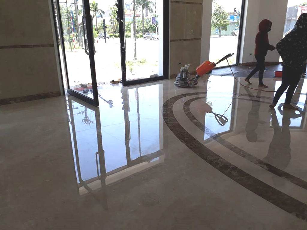 Đánh bóng sàn đá Granite cao cấp