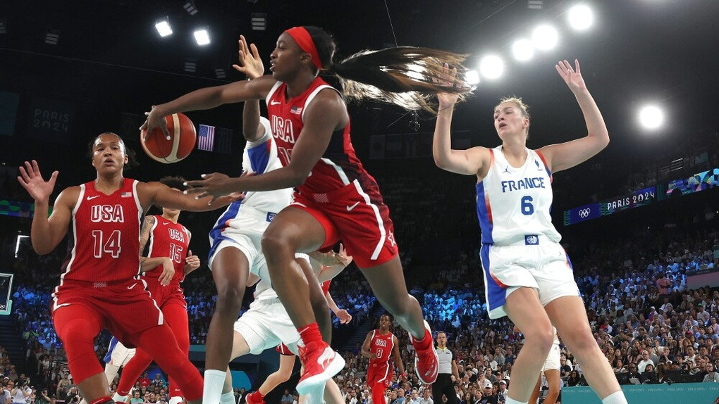 Diễn biến chung kết bóng rổ nữ Olympic 2024