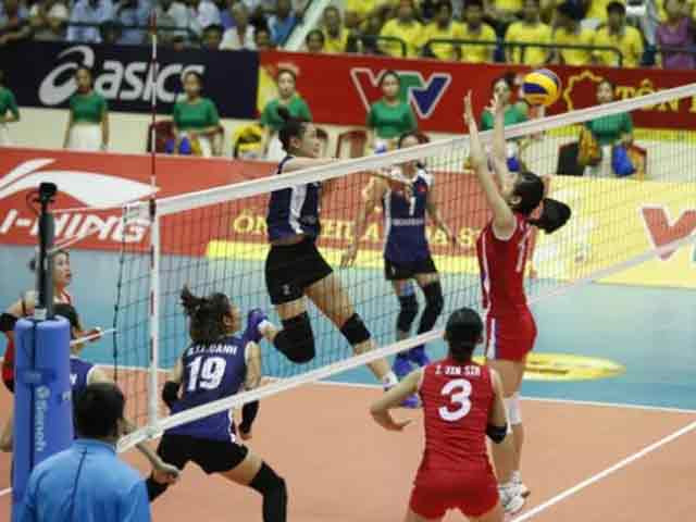 Đội tuyển bóng chuyền nữ Việt Nam đối đầu Triều Tiên tại bán kết VTV Cup 2019
