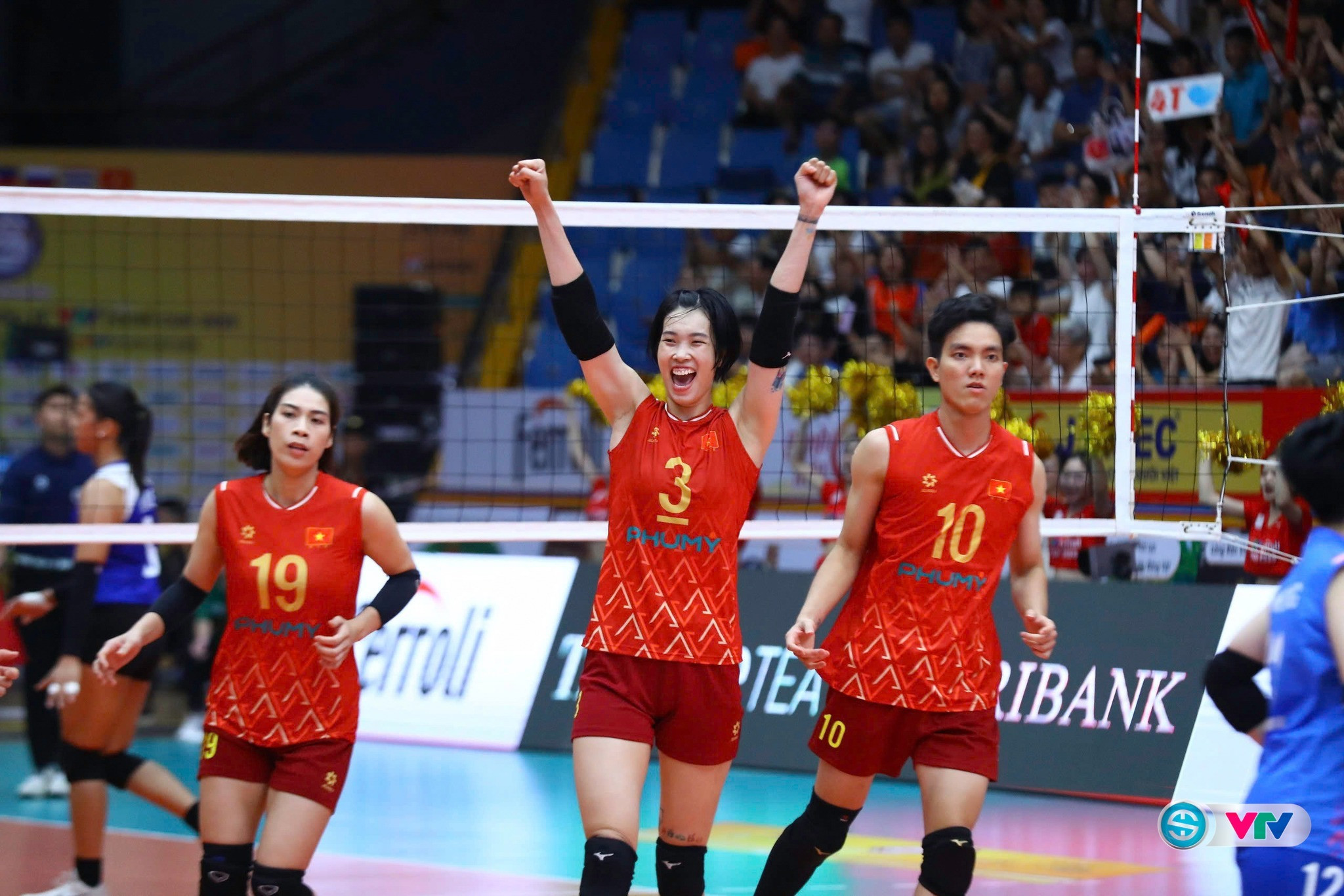 Đội tuyển bóng chuyền nữ Việt Nam thi đấu tại VTV Cup 2025, trận đấu được VTV5 trực tiếp