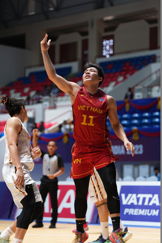 Đội tuyển bóng rổ nam Việt Nam thi đấu tại SEA Games 32