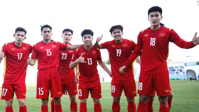 Đội tuyển U23 Việt Nam chuẩn bị cho trận tứ kết giải bóng đá U23 châu Á