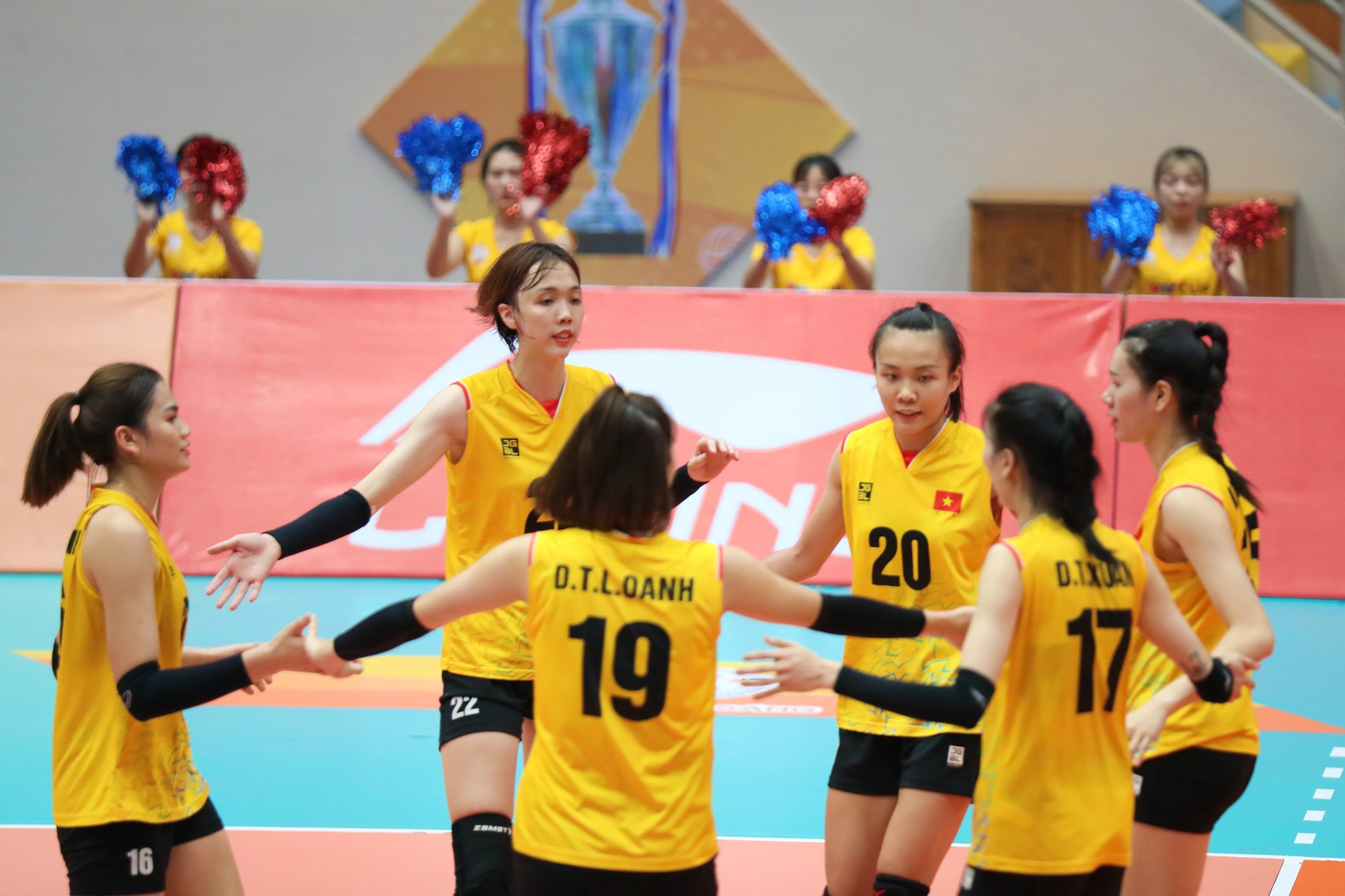 Đội tuyển Việt Nam 1 sở hữu nhiều gương mặt nổi bật như Vi Thị Như Quỳnh tại VTV Cup 2023