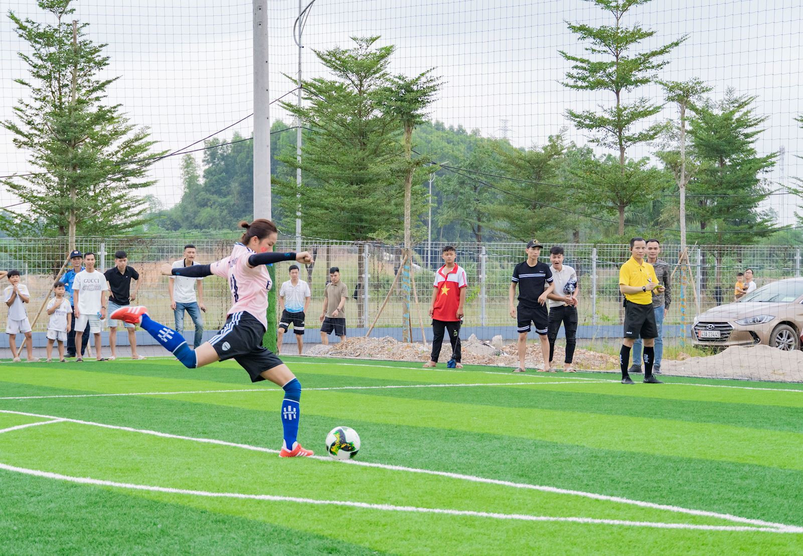 Đội vô địch nam CN Đại Từ vỡ òa trong niềm vui chiến thắng TNG Cup 2023