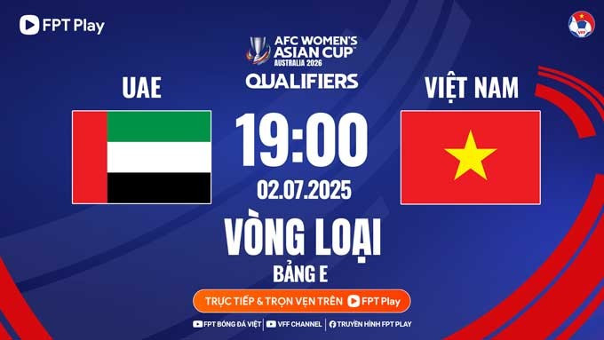 Dự đoán kết quả trận đấu giữa ĐT nữ UAE và ĐT nữ Việt Nam, một phần của quá trình nhận định bóng đá chuyên nghiệp