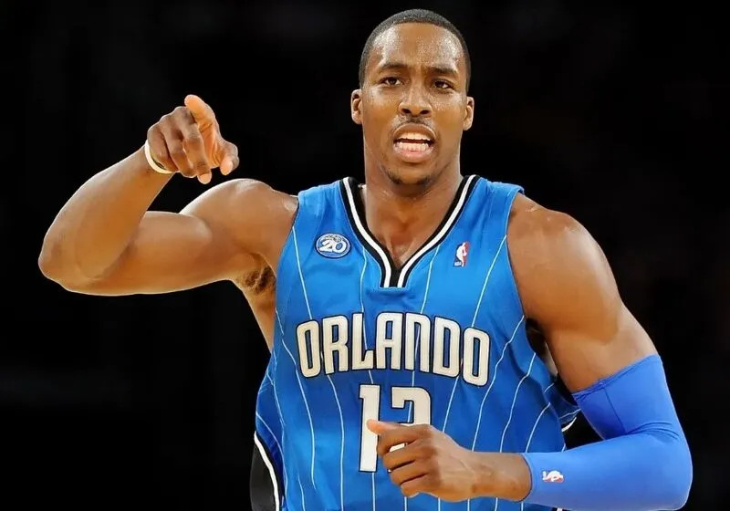 Dwight Howard, ngôi sao trung tâm của đội bóng rổ Orlando Magic giai đoạn cuối thập niên 2000