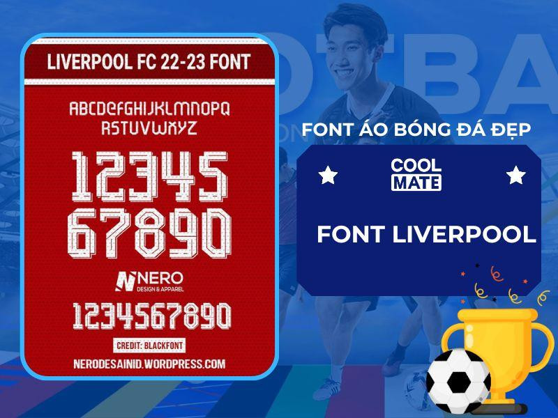 Font áo bóng đá đẹp 'Anfield' của Liverpool, tôn vinh lịch sử và truyền thống