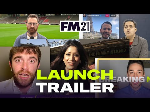 Giao diện quản lý đội bóng trong Football Manager 2021