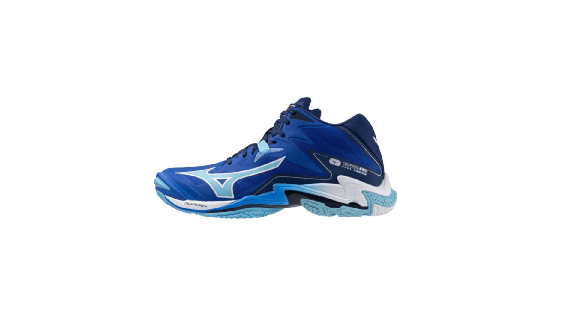 Giày bóng chuyền Mizuno có trọng lượng nhẹ và đế bám tốt