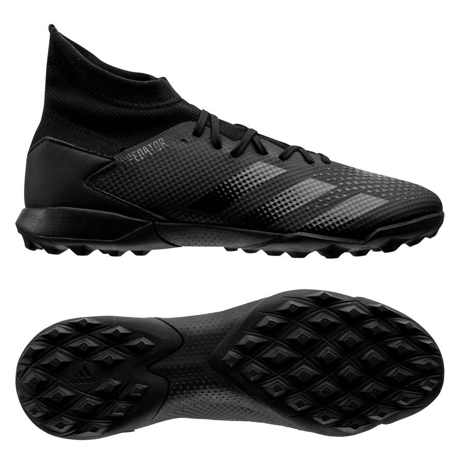 Giày bóng đá adidas Predator 20.3 TF EE9577 màu đen xám, thiết kế mạnh mẽ, sẵn sàng cho những pha bóng quyết định