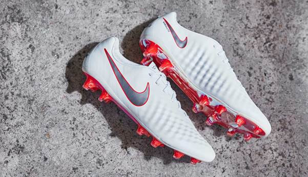 Giày bóng đá Nike Magista Just Do It Pack màu trắng đỏ
