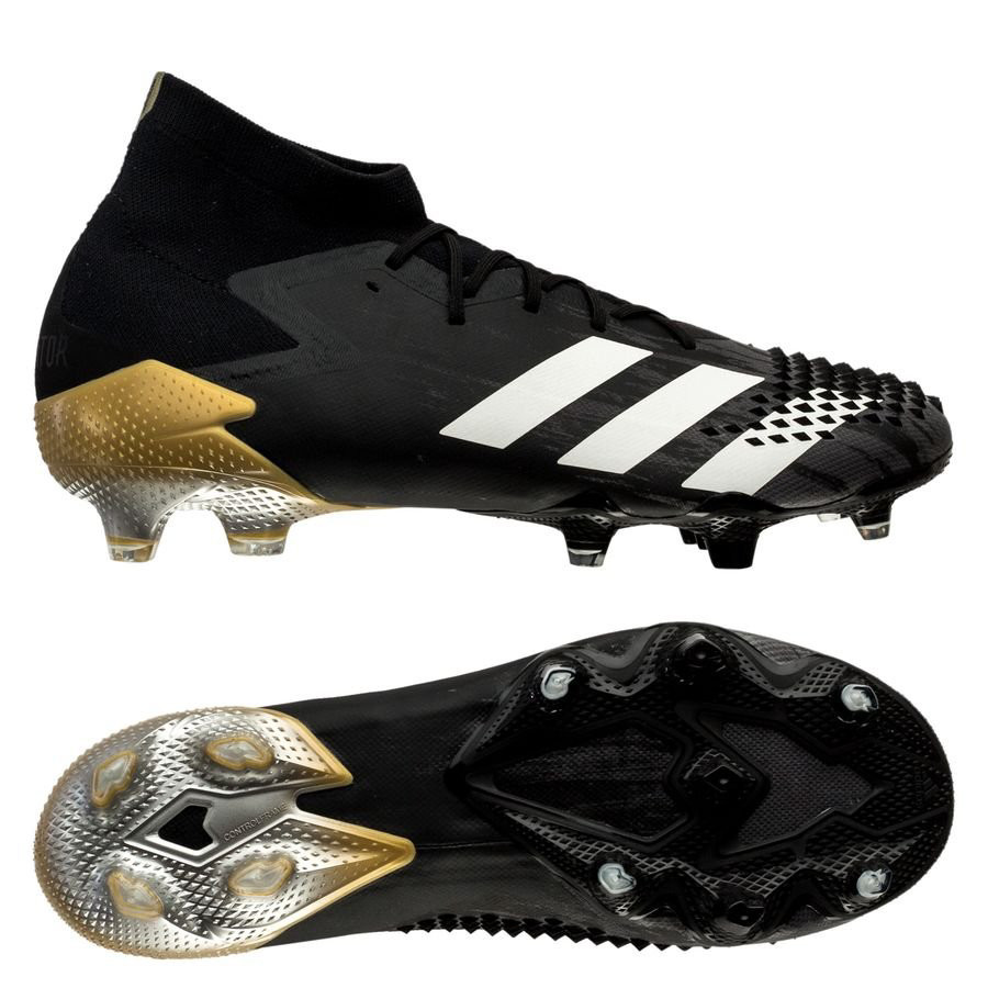 Giày đá bóng Adidas Predator 20.1 FG/AG Atmospheric màu đen trắng vàng kim