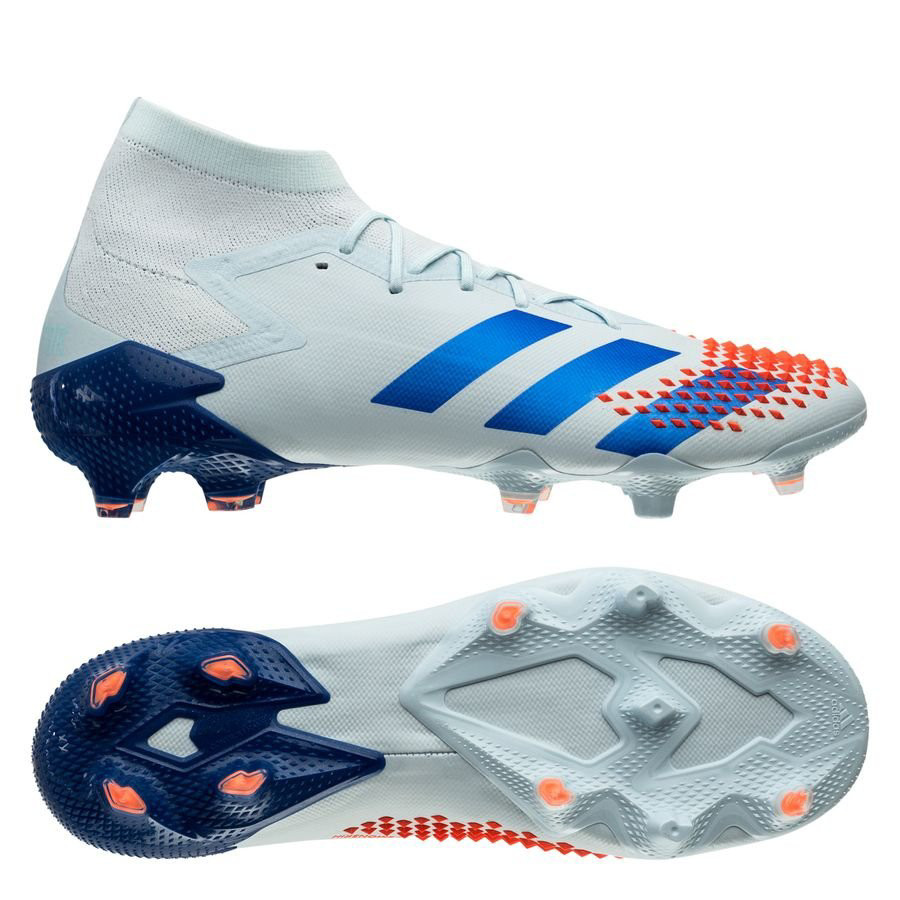 Giày đá bóng Adidas Predator 20.1 FG/AG Glory Hunter màu xanh bầu trời hồng san hô
