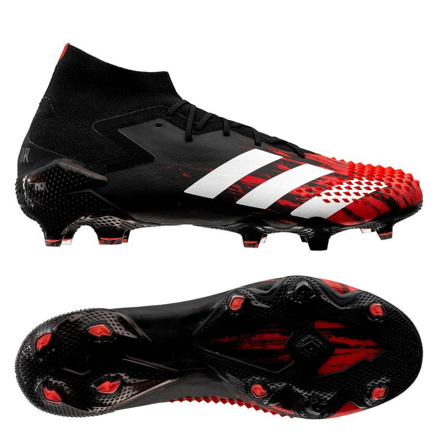 Giày đá bóng Adidas Predator 20.1 FG/AG Mutator màu đen trắng đỏ