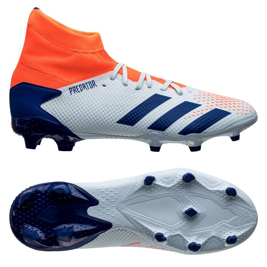 Giày đá bóng Adidas Predator 20.3 FG/AG Glory Hunter màu xanh bầu trời xanh hoàng gia hồng san hô