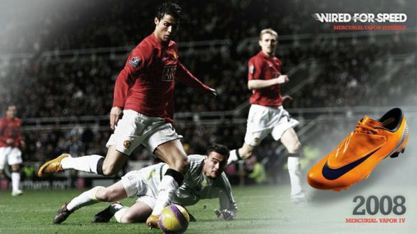 Giày đá bóng CR7 Nike Mercurial Vapor 4