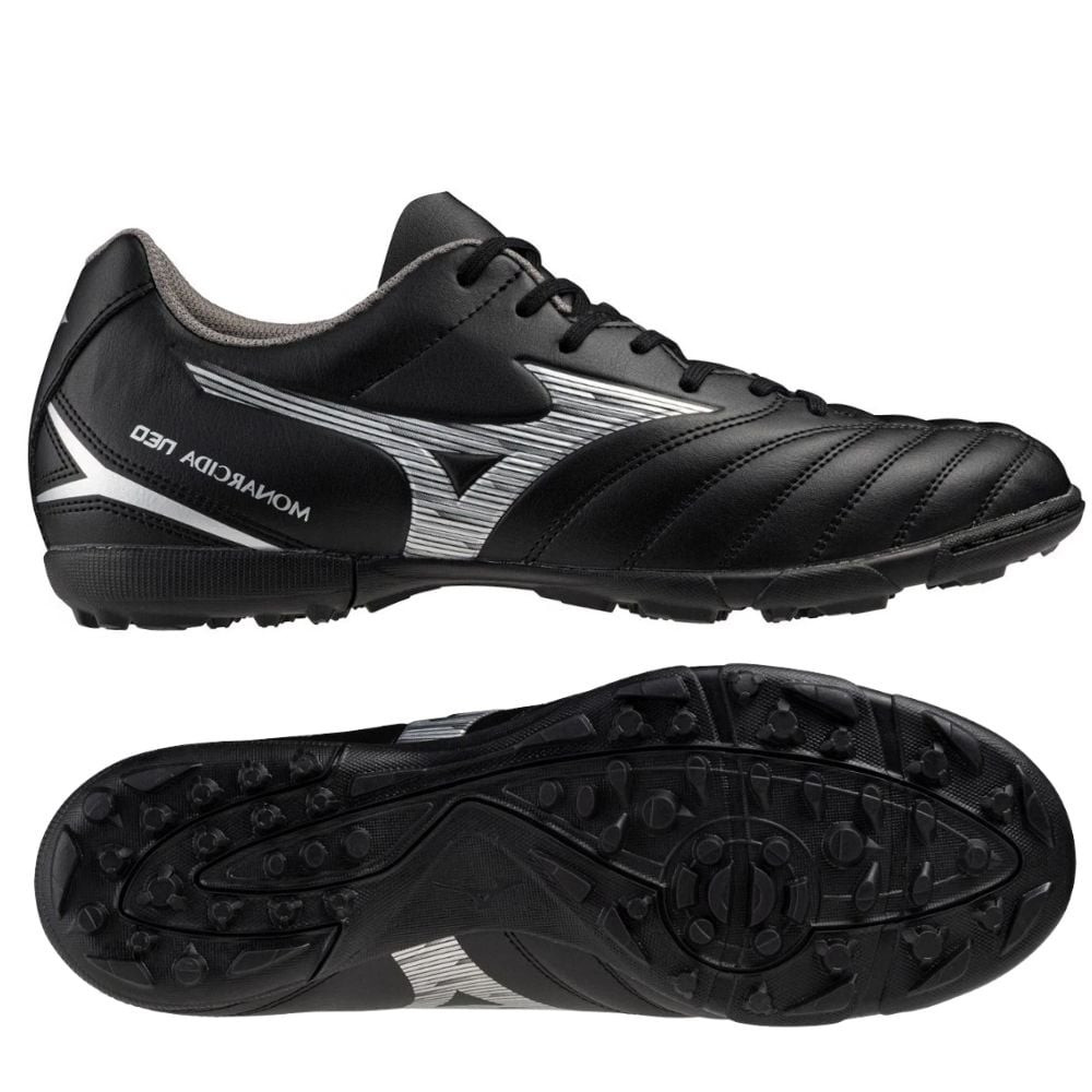 Giày đá bóng Mizuno Monarcida Neo III Select AS chính hãng đen bạc