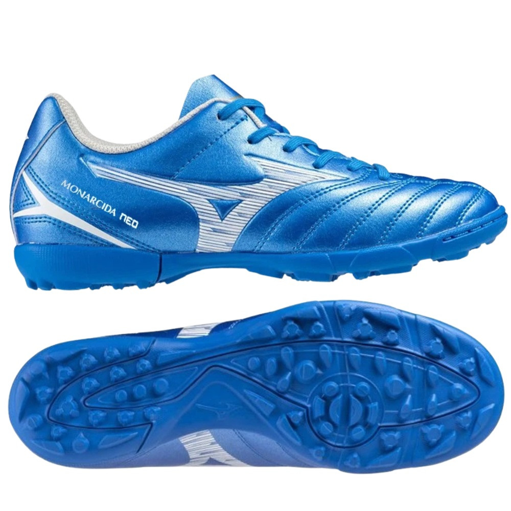 Giày đá bóng Mizuno Monarcida Neo III Select AS xanh bạc