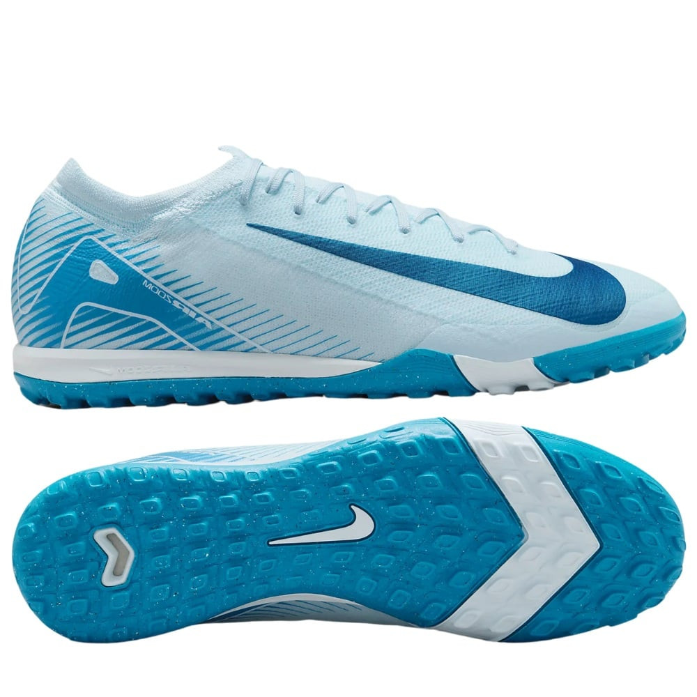 Giày Đá Bóng Nike Air Zoom Mercurial Vapor 16 Pro TF trắng xanh