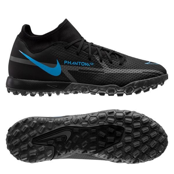 Giày đá bóng Nike Phantom GT 2 Academy DF TF Renew Black Iron Grey DC0802-004