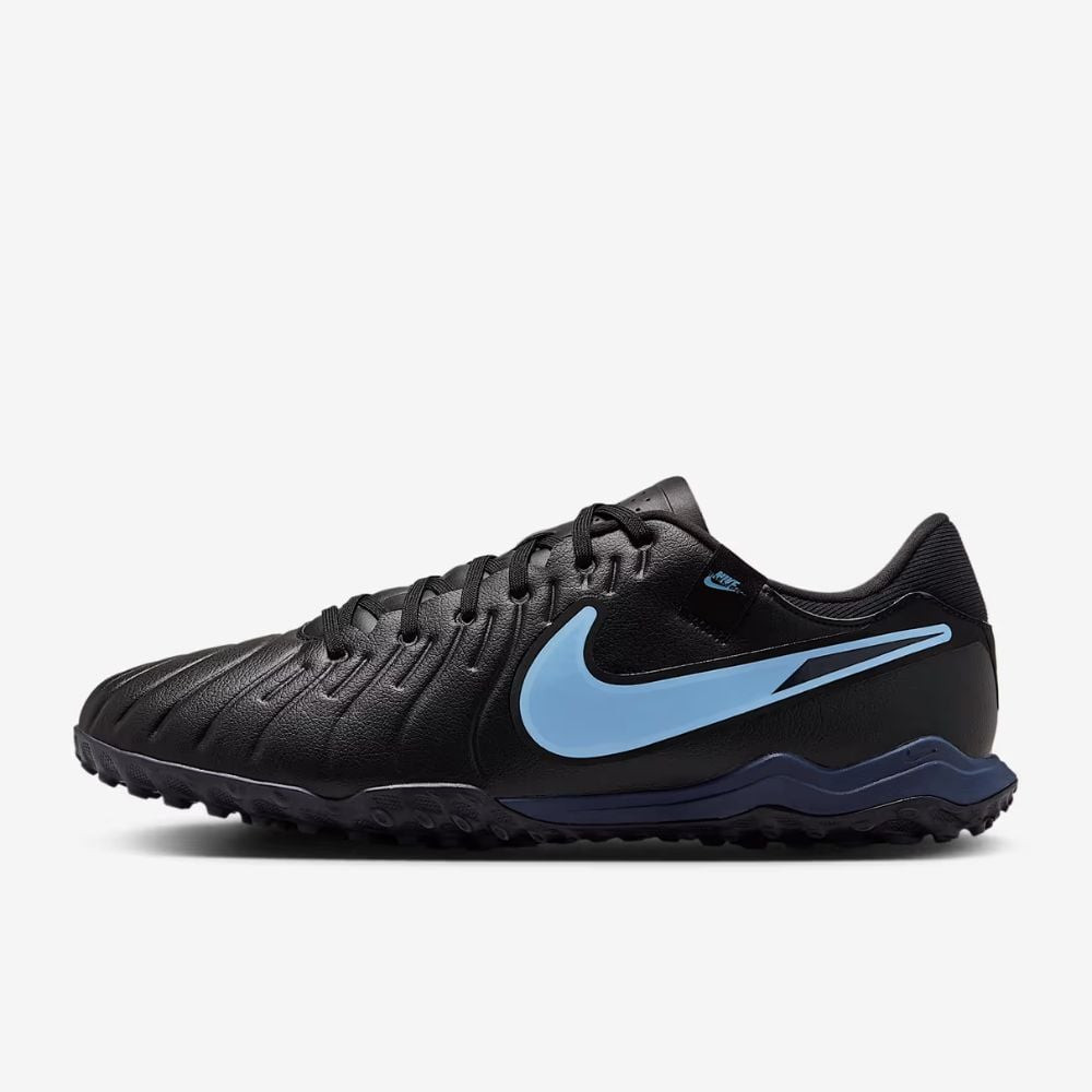 Giày Đá Bóng Nike Tiempo Legend 10 Academy TF - Đen/Xanh