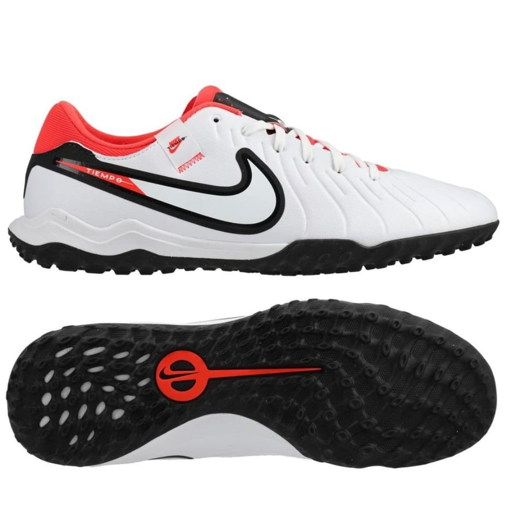 Giày Đá Bóng Nike Tiempo Legend 10 Academy - Trắng/Đen/Đỏ