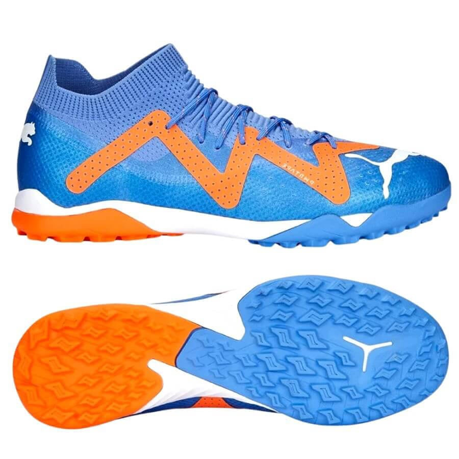 Giày đá bóng Puma Future Ultimate Cage TT Supercharge xanh cam, đỉnh cao công nghệ Puma Future
