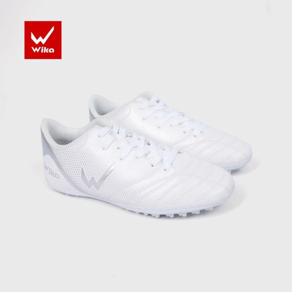 Giày đá bóng thuần Việt Wika Ultra 4 màu trắng