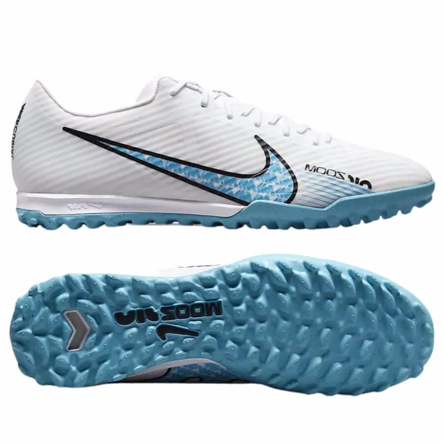 Giày Nike Air Zoom Mercurial Vapor 15 Academy TF trắng xanh chính hãng