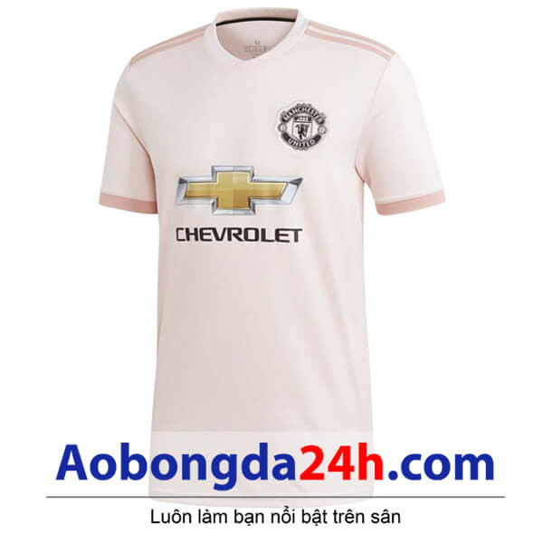 Hình ảnh mẫu áo bóng đá đẹp nhất mùa giải 2019 của Manchester United màu hồng