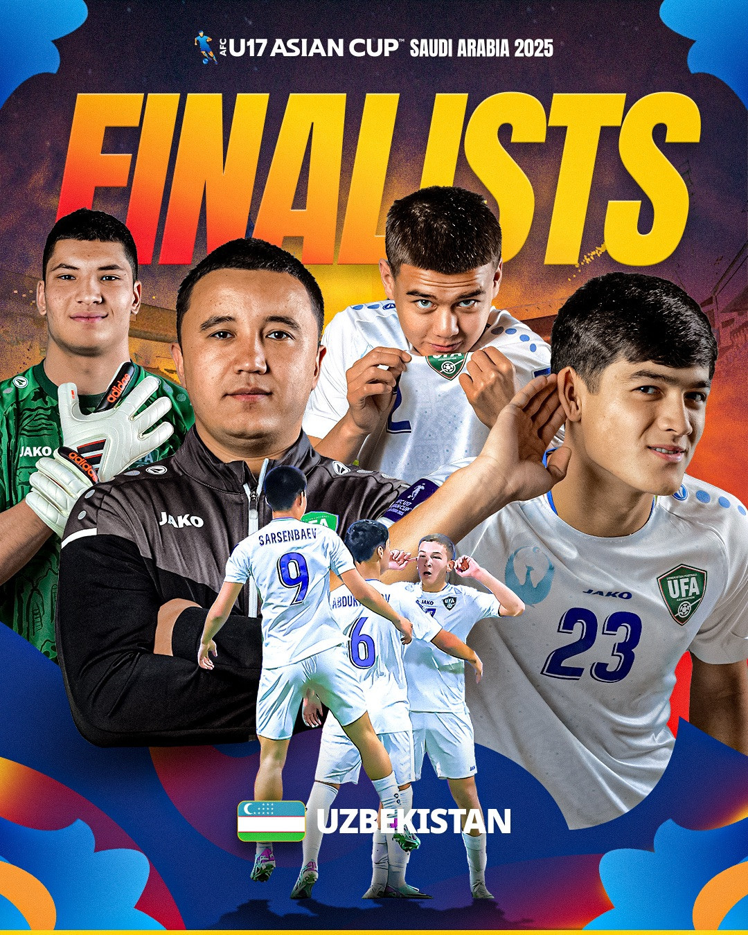 Hình ảnh U17 Uzbekistan duy trì chuỗi bất bại, góp phần định hình kết quả bóng đá triều tiên tại giải