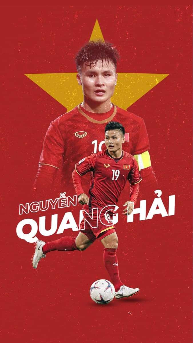 Hình nền cầu thủ bóng đá đang chuyền bóng