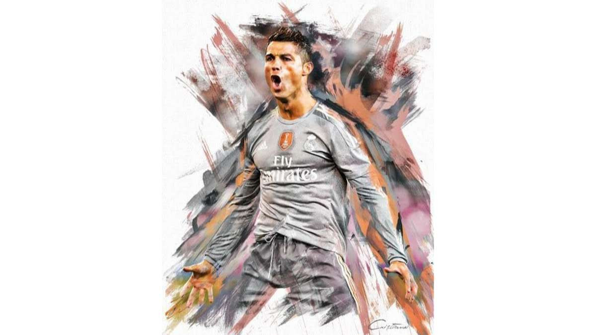 Hình nền cầu thủ Ronaldo cực chất cho máy tính