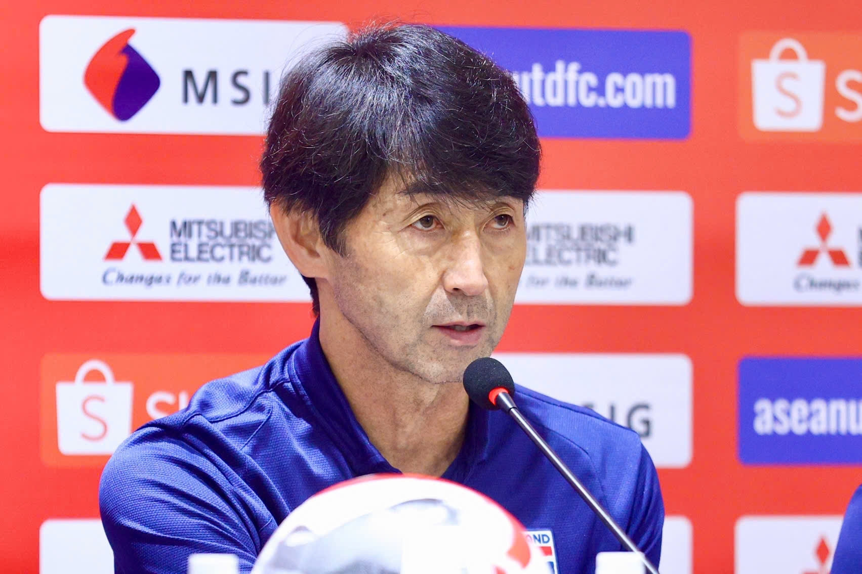 HLV Masatada Ishii của Thái Lan chia sẻ mong muốn đá luân lưu với tuyển Việt Nam trong trận chung kết ASEAN Cup 2024
