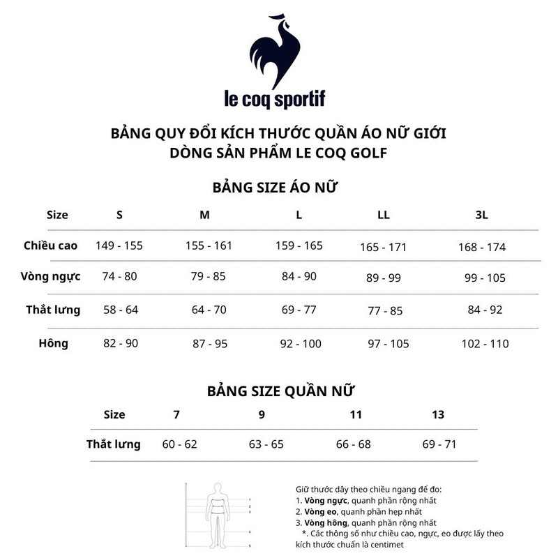 Hướng dẫn chọn size áo thun bóng rổ nữ từ một thương hiệu quốc tế.