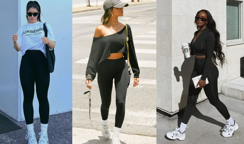 Dễ chịu, tiện lợi, outfit này lý tưởng cho những buổi đi dạo hoặc tập luyện nhẹ