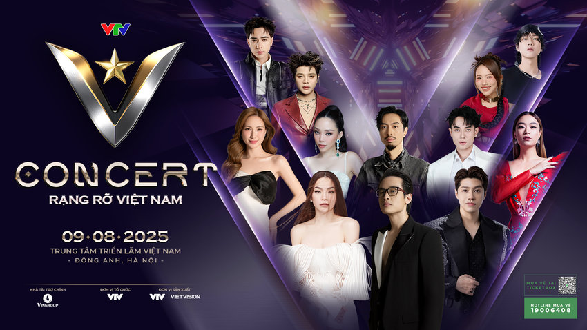 Khán giả hòa mình vào không khí 'V Concert - Rạng rỡ Việt Nam', thể hiện tinh thần Concert Quốc Gia