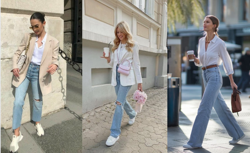 Khoác thêm blazer nếu cần chỉn chu hơn trong môi trường công sở